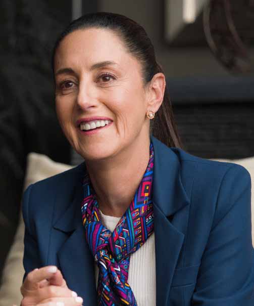 Sheinbaum recibe al presidente del Banco Mundial