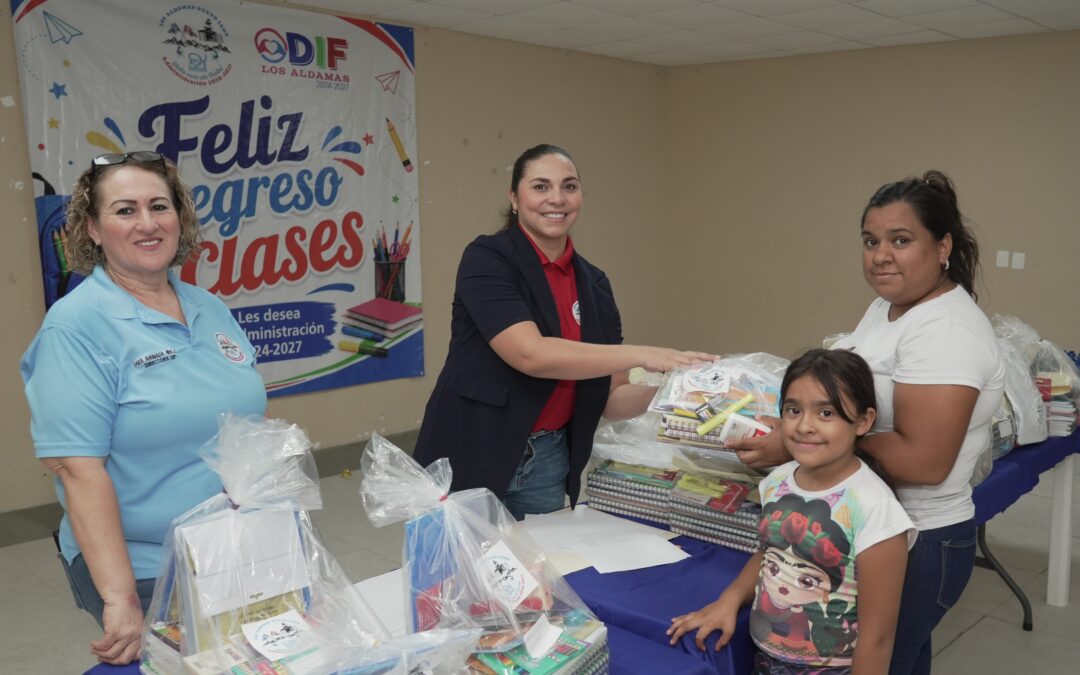 Van por más Educación en Los Aldamas